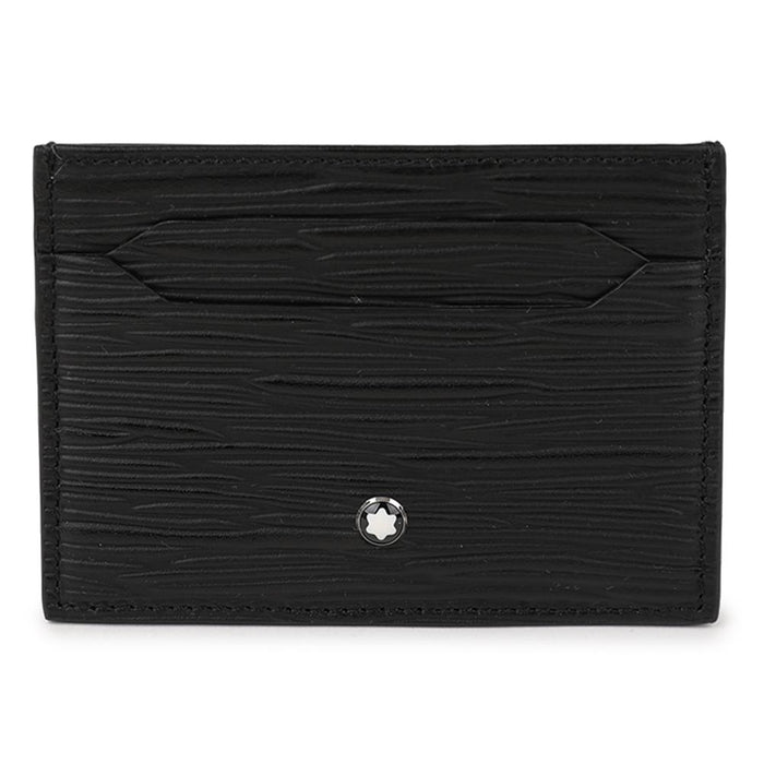 Montblanc Meisterstück Black Leather 5CC Card Holder Wallet