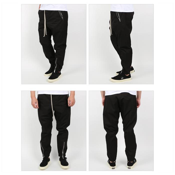 Rick Owens Tecuatl Track Pants Black Men’s Classic Pants