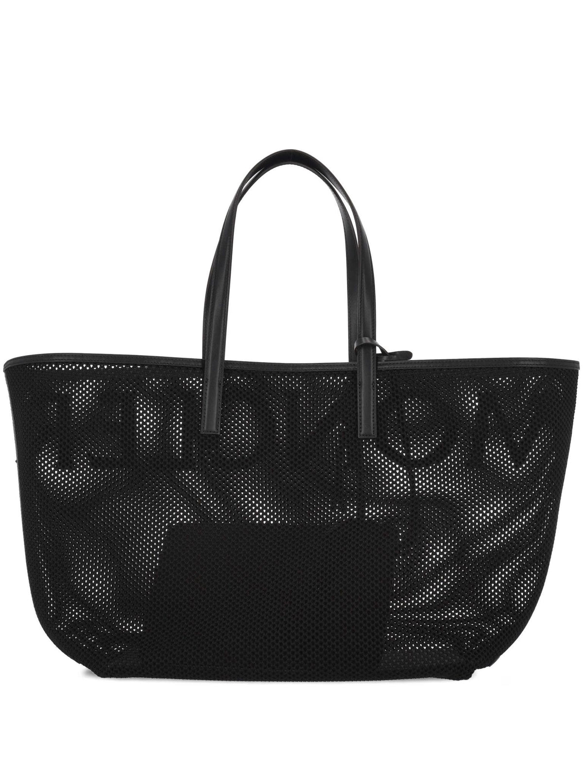 Moncler Black Leather Shoulder Bag