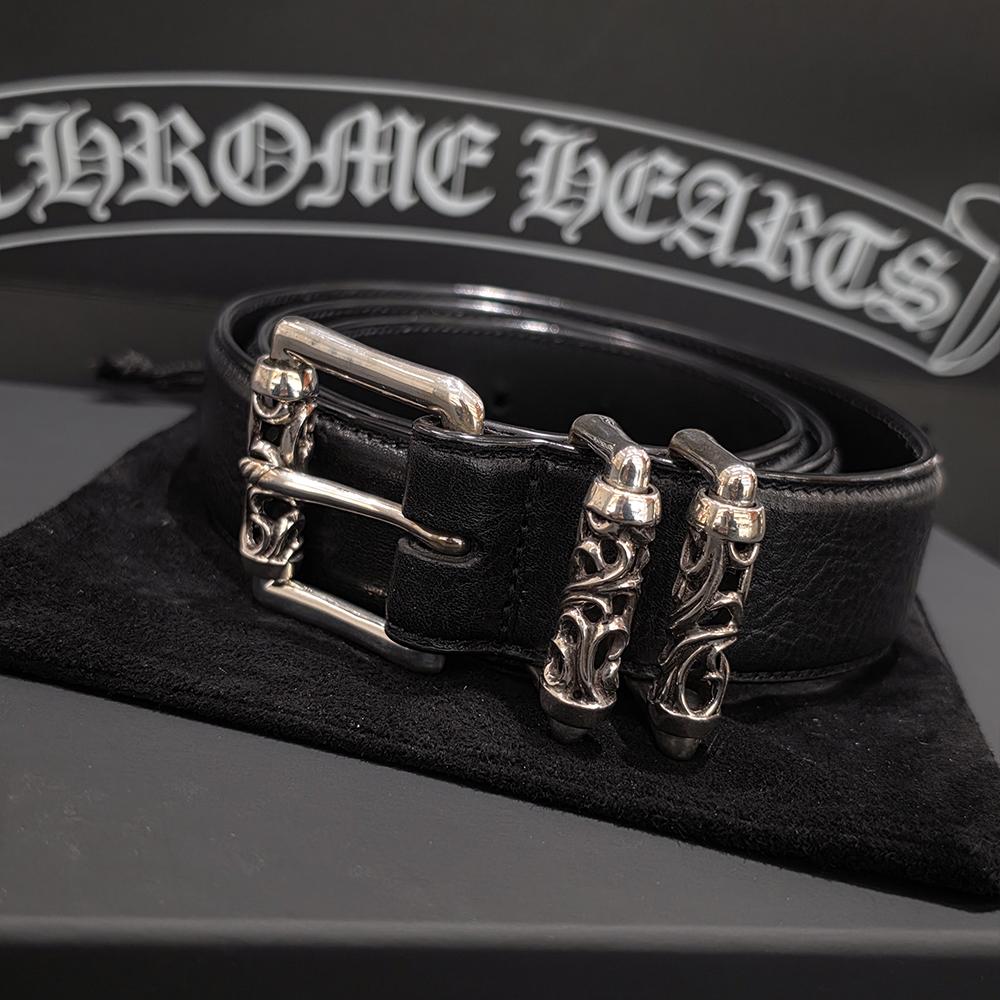 Chrome Hearts Leather Roller Belt Men’s