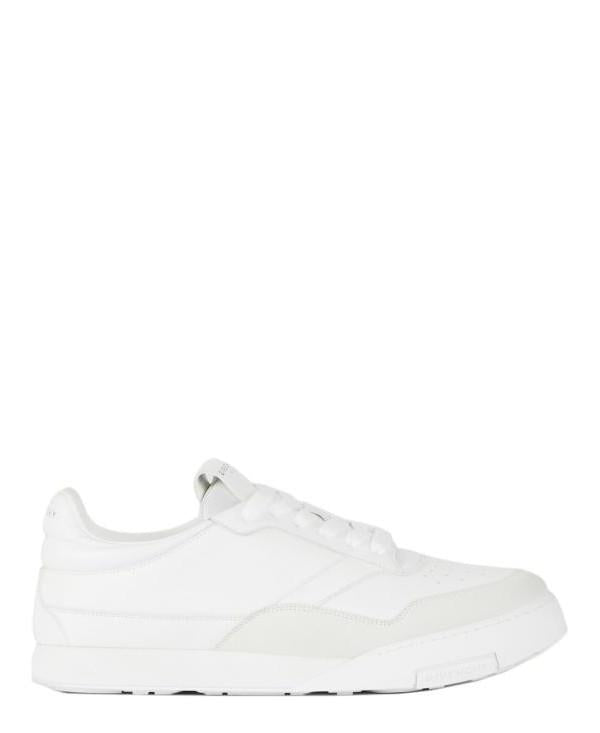 GIVENCHY Leather Suede Logo Yard Low-Top Sneakers