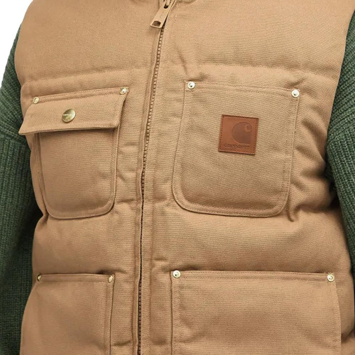 Carhartt Rayley Logo Patch Vest for Men I033894 2FSXX