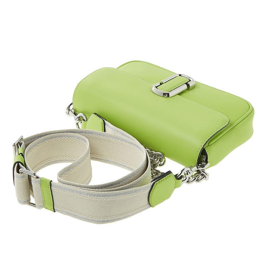 Marc Jacobs The J Marc Shoulder Bag Green Leather Women’s Shoulder Bag