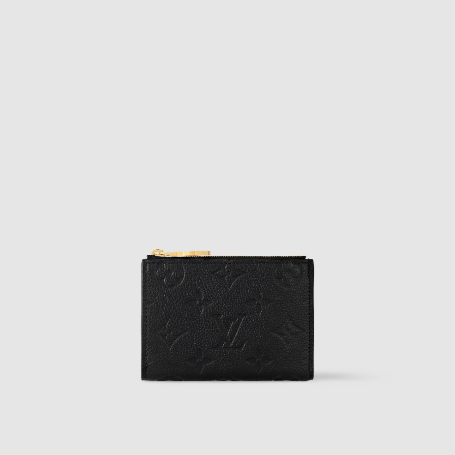 Louis Vuitton Monogram Empreinte Leather Card Holder Wallet