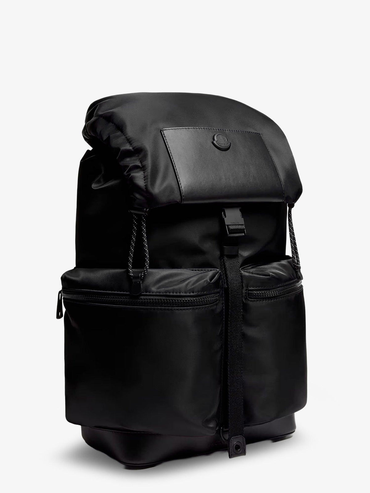 Moncler Black Nylon Backpack for Men