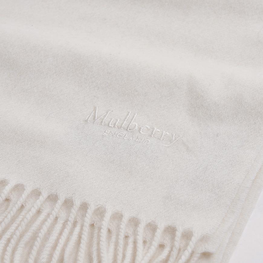 Mulberry Unisex Small Merino Wool Scarf VS4318 946 H130
