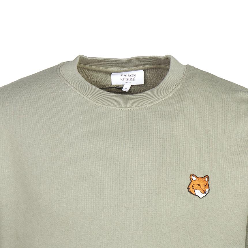 Maison Kitsune Fox Head Logo Men’s Sweatshirt PM00303 KM0340 P131