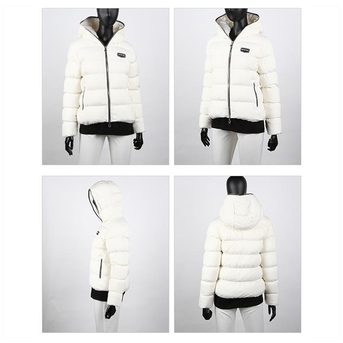 Duvetica GAMONA Hooded Down Puffer Jacket Black Women