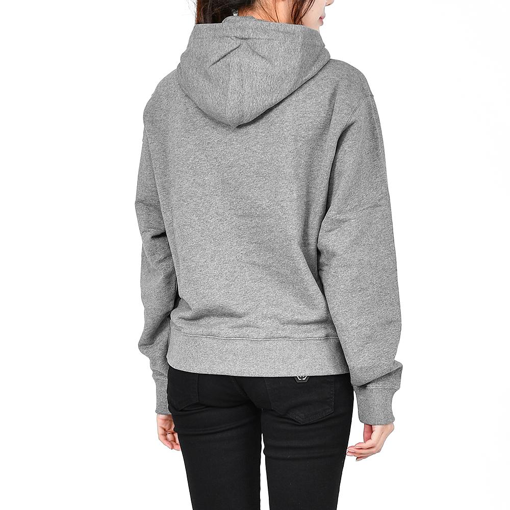 KENZO Tiger Logo Embroidered Hoodie Gray Unisex