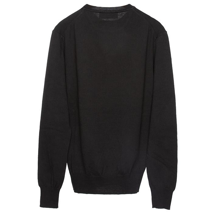 Vivienne Westwood Men’s Black Crew Neck Knit Sweater