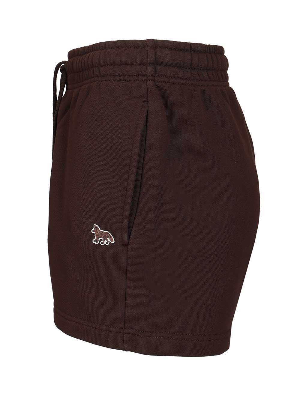 Maison Kitsune Cotton Trousers Shorts Women’s Navy