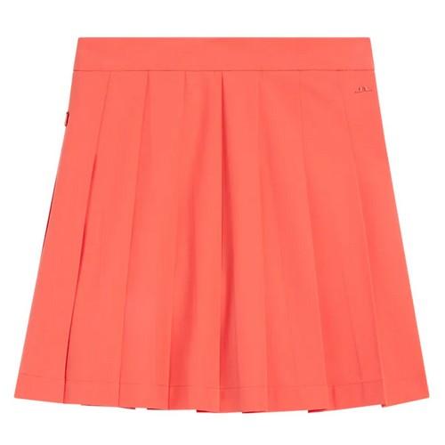 J LINDEBERG Short Skirt Women’s Mini Skirt GWSD10115G050 HOT CORAL DOM