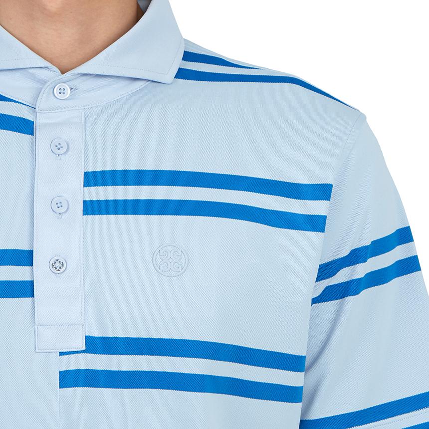 G/FORE Men’s Golf Polo Short Sleeve T-Shirt Sky Blue