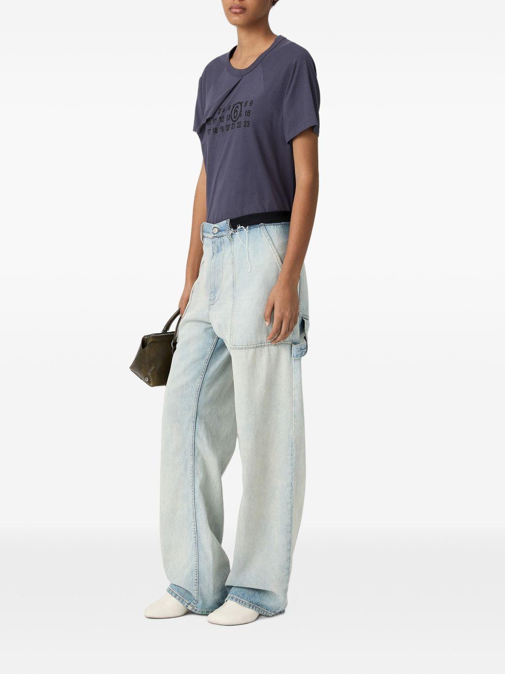 Maison Margiela Blue Denim Jeans Women’s Pants