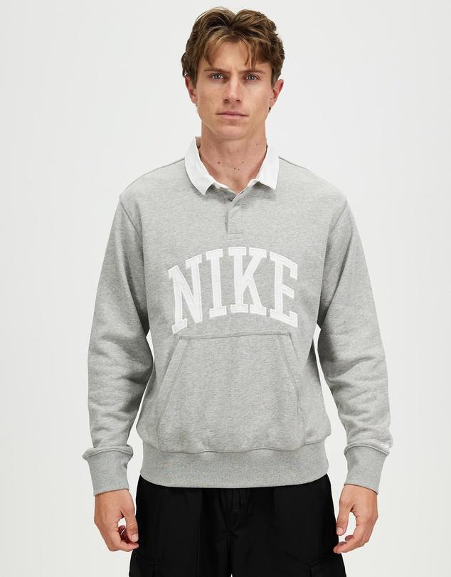 Nike Gray Crewneck Sweatshirt Mens Asian Fit