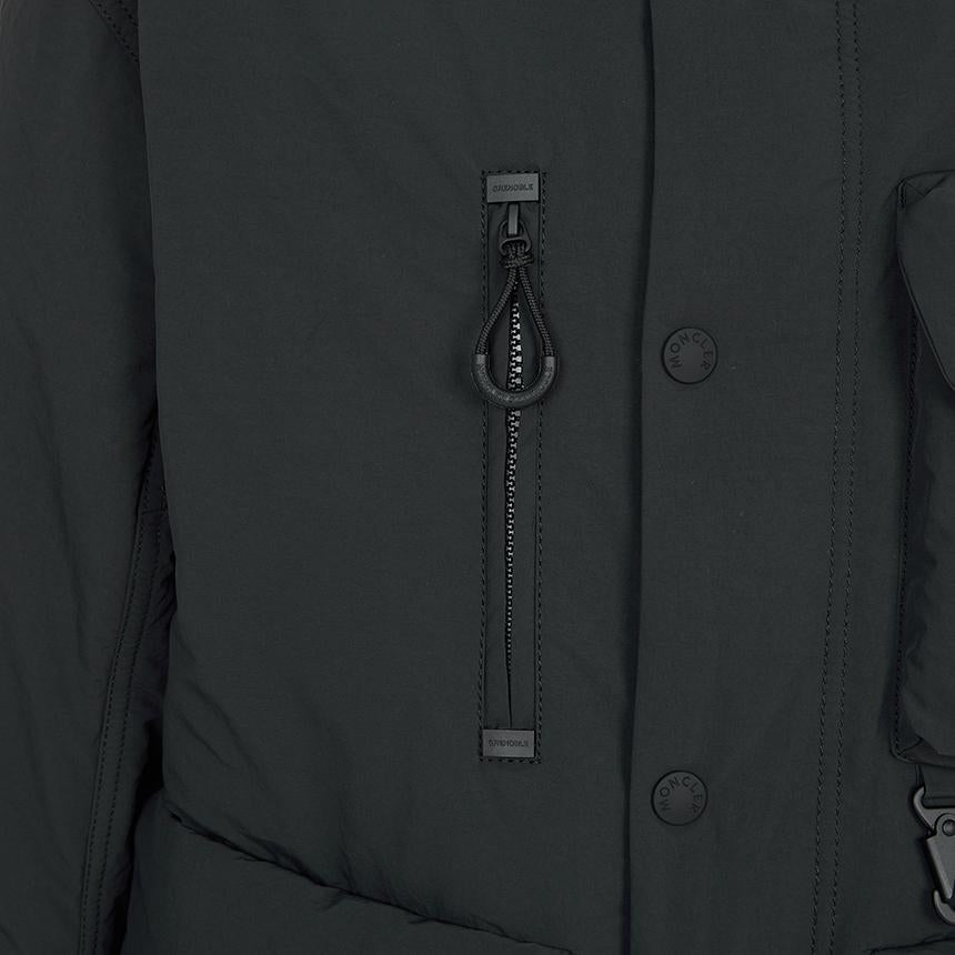 Moncler Grenoble Viganos Men’s Down Puffer Jacket Black