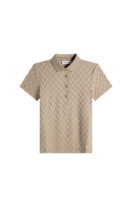 J LINDEBERG Women’s Polo Shirt GWJT14910U144 BRINDLE DOM