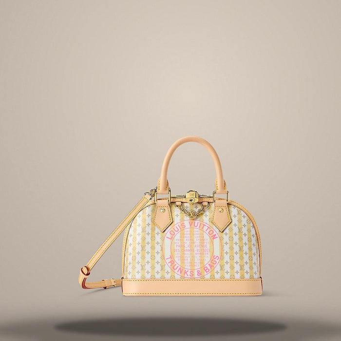 Louis Vuitton Alma BB Epi Leather Top Handle Tote Bag