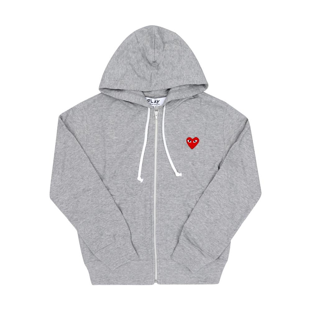 Comme des Garcons Play Red Heart Patch Unisex Hoodie AX T168 051 1