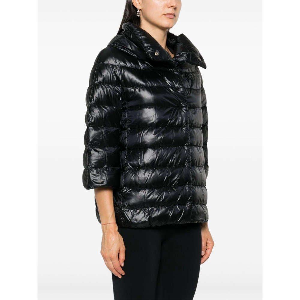 Herno Black Aminta Down Puffer Jacket for Women