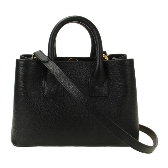 BURBERRY Vintage Check Leather Mini Tote Bag