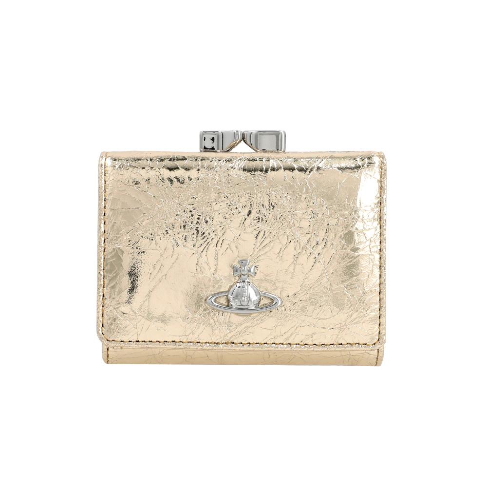 Vivienne Westwood Metallic Crinkle Small Frame Women’s Wall 5115002MW L00A7 R401