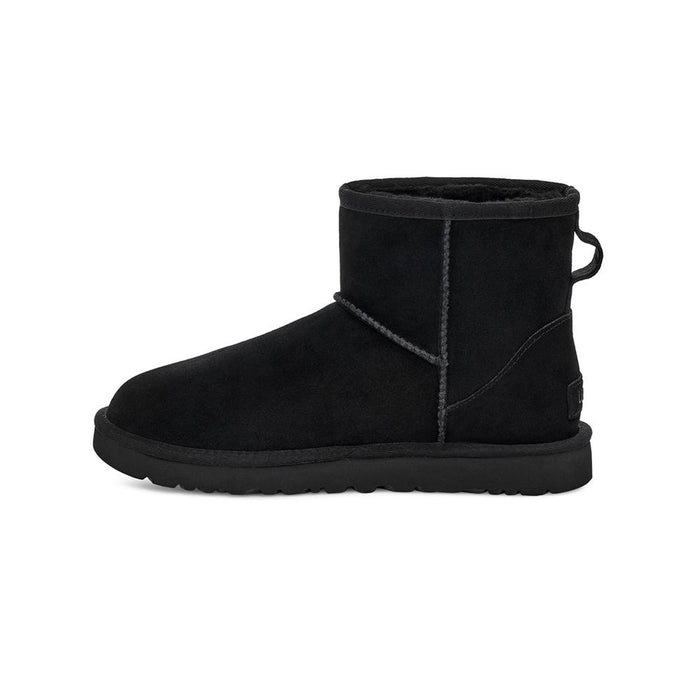 Ugg Classic Mini Side Logo II Ankle Boots Black