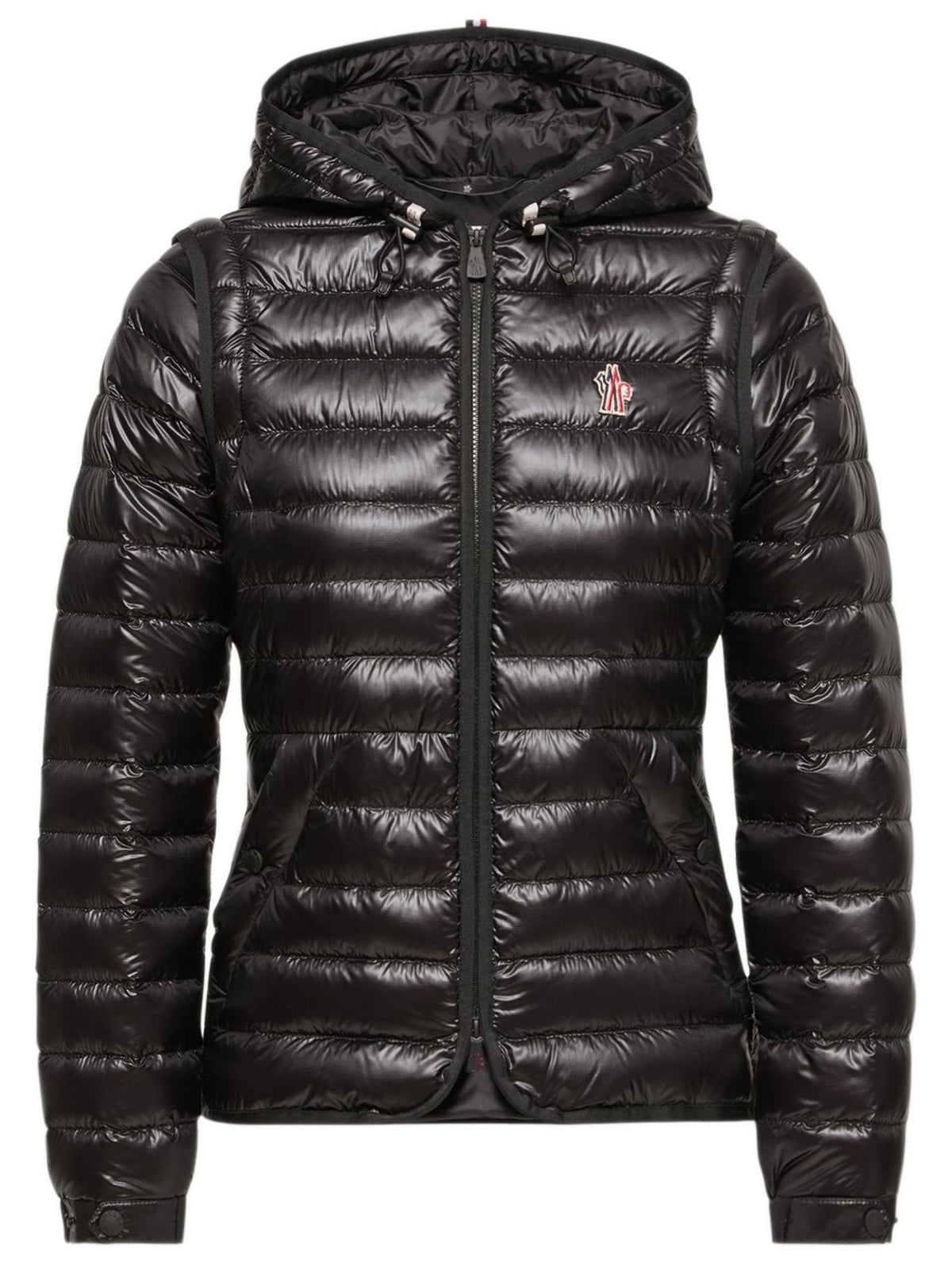 Moncler Black Down Puffer Jacket for Women