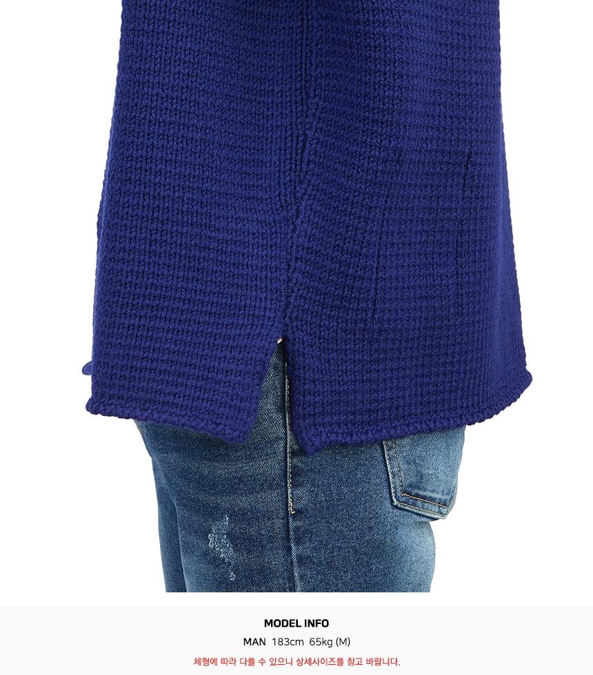 Ten C Men’s Wool Crewneck Sweater Navy