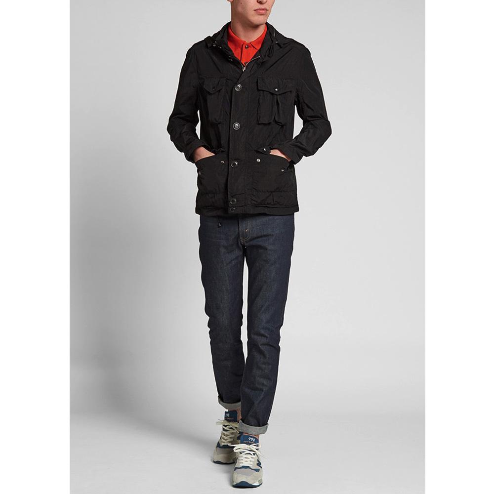 CP Company Goggle Zip-Up Hooded Jacket Black
