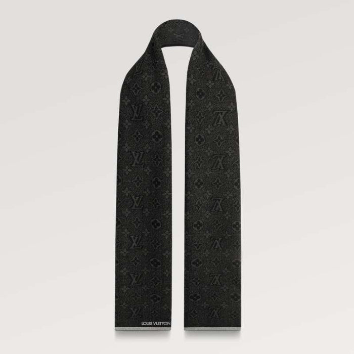 Louis Vuitton My Monogram Eclipse Wool Scarf
