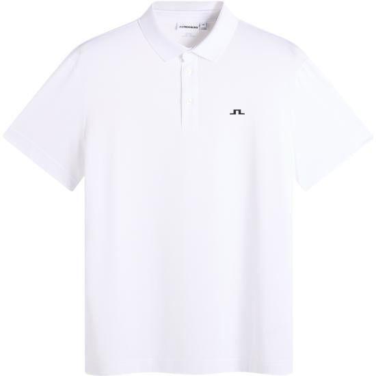 J LINDEBERG Men’s Polo Shirt GMJT169870000 WHITE DOM