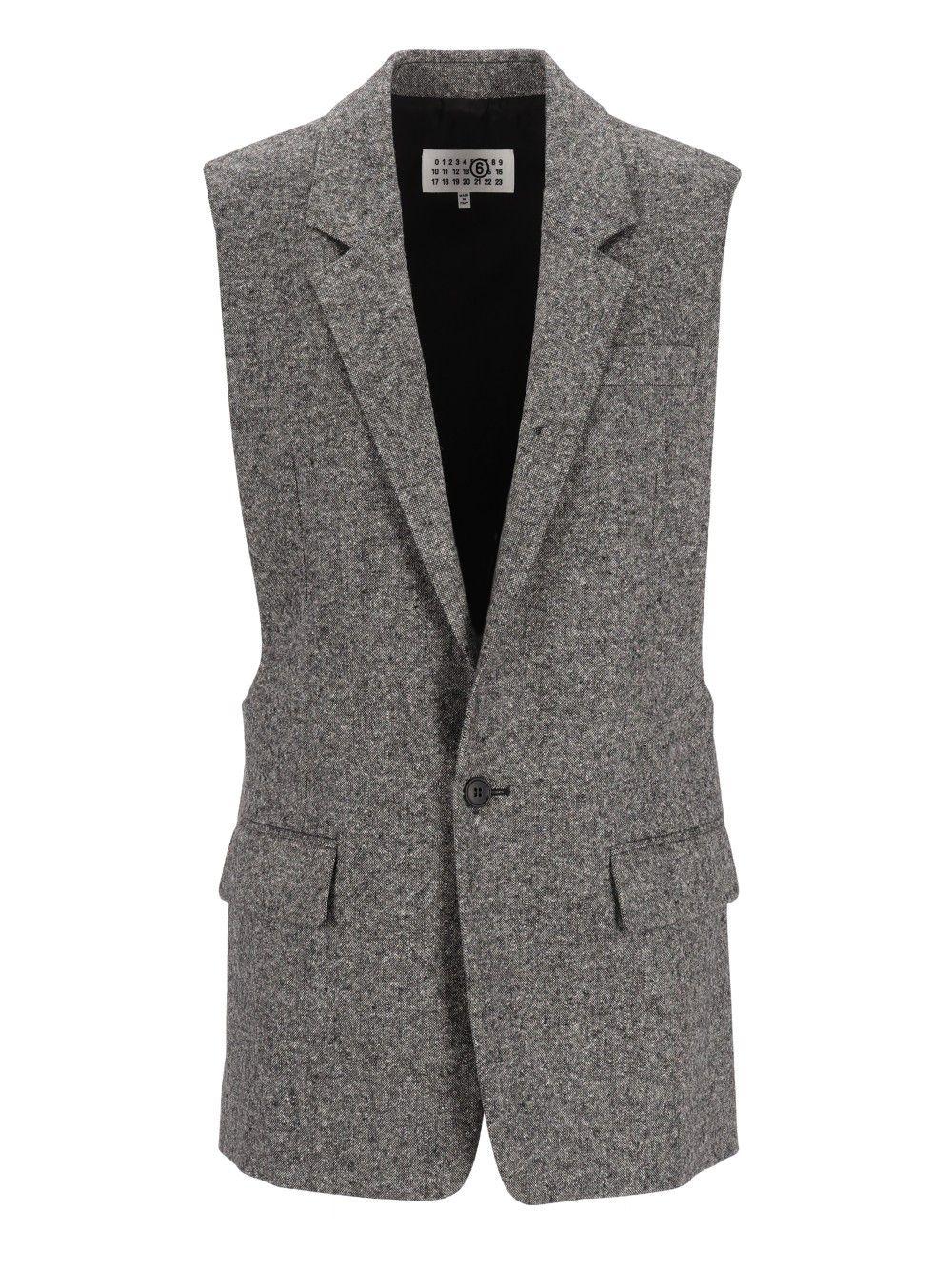 Maison Margiela Black Cotton Vest