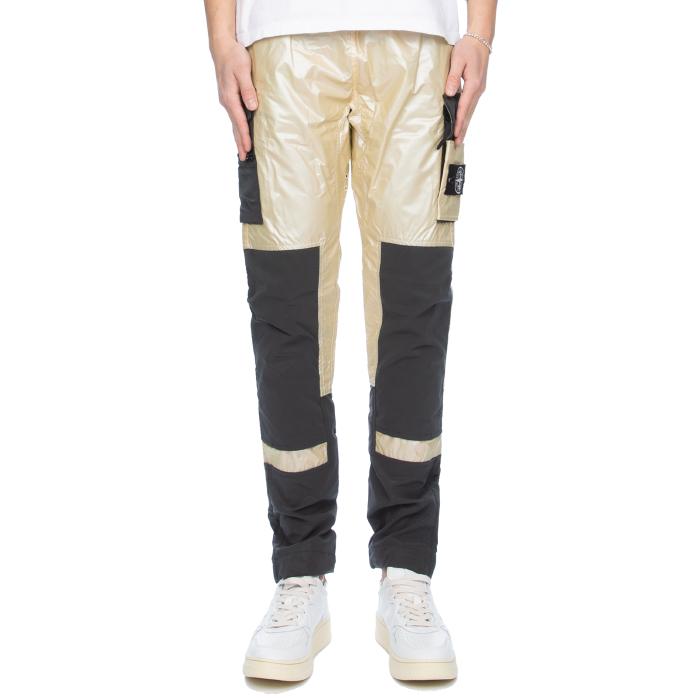STONE ISLAND Nylon Metal Cargo Pants with Patch - Men’s Navy