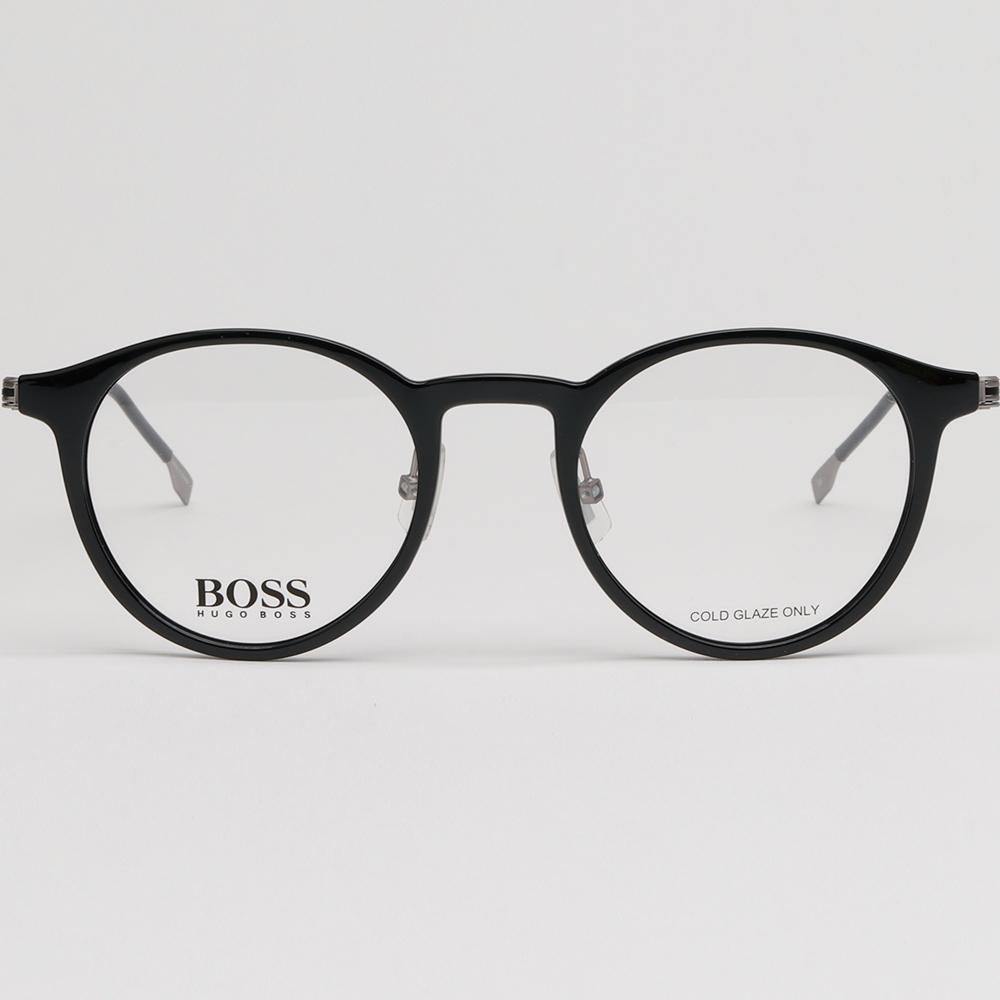 HUGO BOSS Ultra Lightweight Round Acetate Eyeglass Frames Unisex BOSS1350F TI7