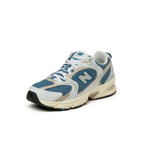 New Balance Heron Blue Mesh Leather 530 Sneakers
