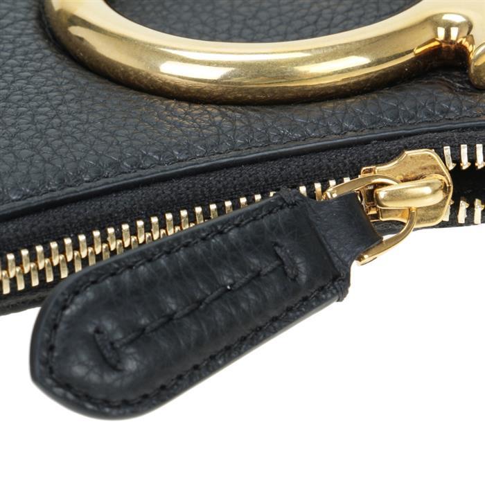 Ferragamo Maxi Gancini Leather Shoulder Bag 21 2885 0759154