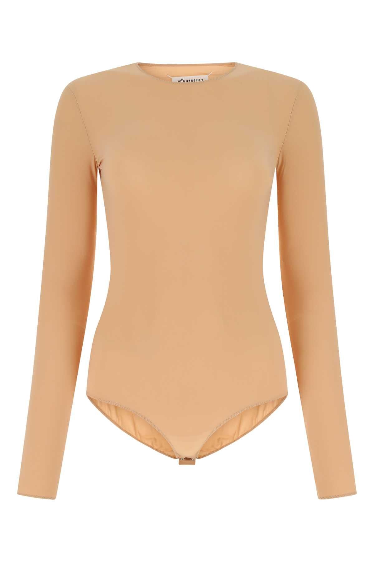 Maison Margiela White Knit One-Piece Swimsuit