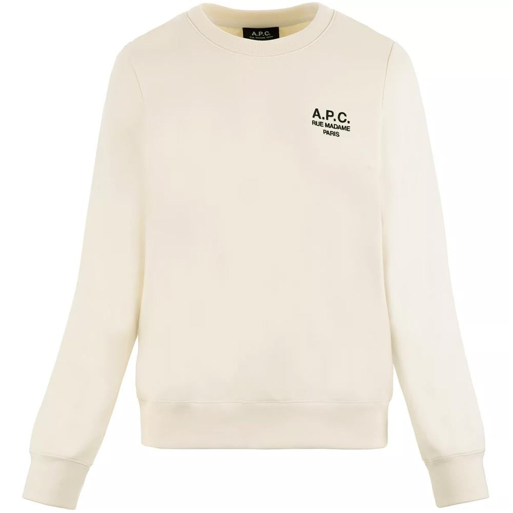A.P.C. Sky Blue Logo Embroidered Sweatshirt