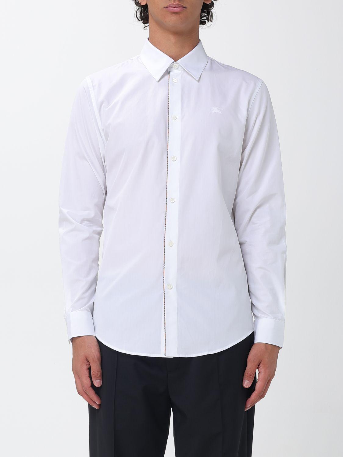 BURBERRY Long Sleeve Button-Down Shirt Men’s