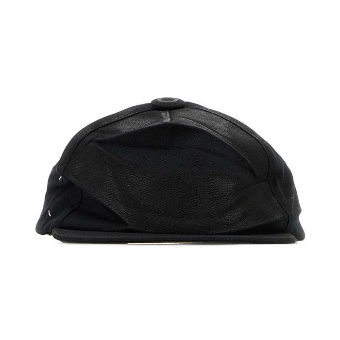 Maison Margiela Stitch Cotton Baseball Cap Black