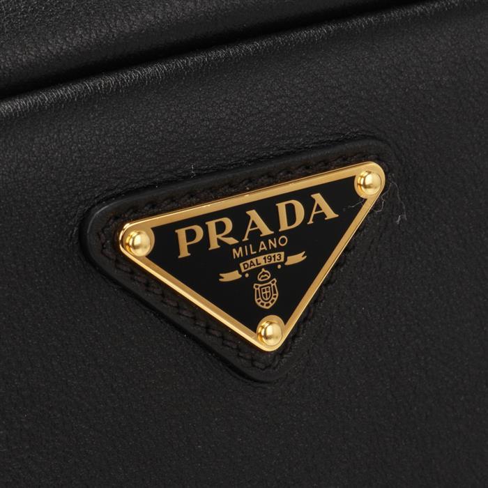 PRADA Soft Leather Shoulder Bag