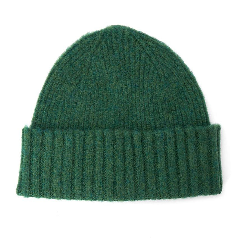 HOWLIN Green Knit Beanie Unisex