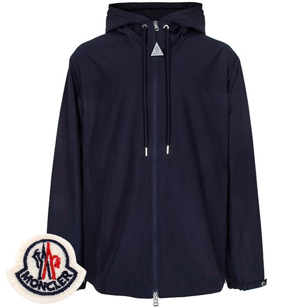Moncler Navy Atria Hooded Zip Jacket 1A00008 549ML 742