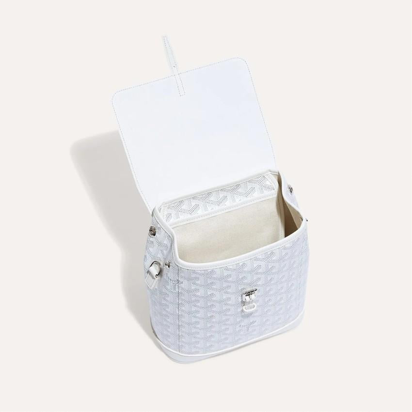 GOYARD White Mini Alpin Women’s Backpack ALPIN2MINTY50 CL50P