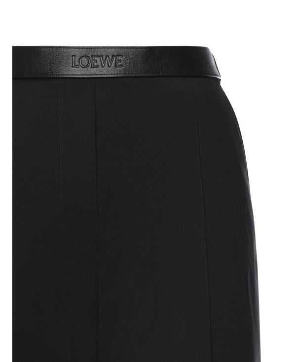 LOEWE Wool Classic Trousers Black Women’s Pants S359 Y04XI2 1100