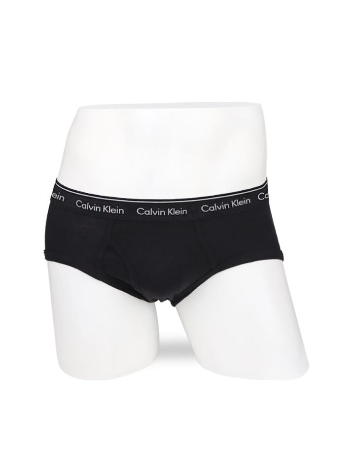 Calvin Klein Cotton Classic Briefs Black 3-Pack Men’s Underwear NB3999 001