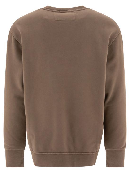 CP Company Walnut Long Sleeve Sweatshirt