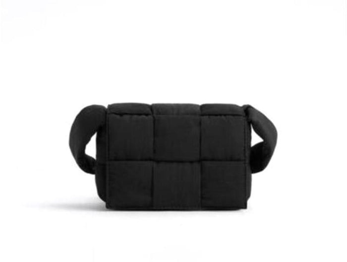 Bottega Veneta Candy Cassette Crossbody Bag Black Leather