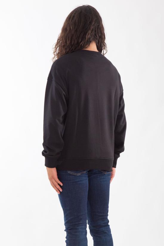 DIESEL Long Sleeve Sweatshirt for Men A149420GRAC9XX BLACK DOM